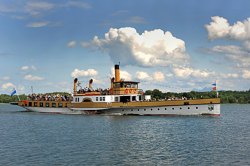 Chiemsee Schiffahrt 150m